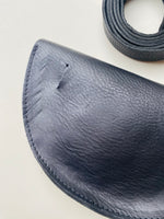 Load image into Gallery viewer, SECONDS - Small Handmade Leather Half Moon Crossbody Bag - Textured
