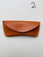 Load image into Gallery viewer, SECONDS Handmade Leather Sunglasses Case
