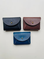 Load image into Gallery viewer, SECONDS - Handmade Leather Personalised Card Purse/Wallet
