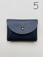 Load image into Gallery viewer, SECONDS - Handmade Leather Personalised Card Purse/Wallet
