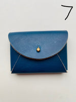 Load image into Gallery viewer, SECONDS - Handmade Leather Personalised Card Purse/Wallet
