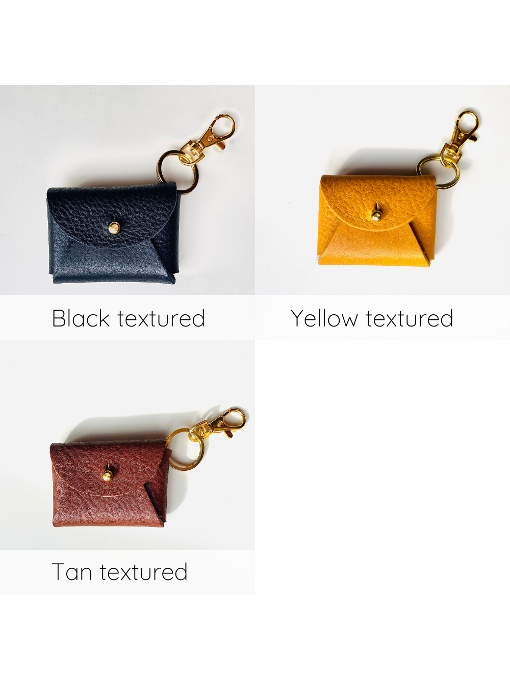Bag Keyring Best Handmade Leather Mini Purse Keyring – Willow Handmade Leather Shop ...