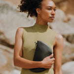 Load image into Gallery viewer, Handmade Vegan Leather Cactus Clutch Bag
