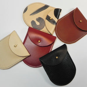 Handmade Leather Coin Pouch