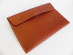 Load image into Gallery viewer, Personalised Handmade Leather Document Holder
