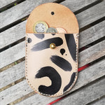 Load image into Gallery viewer, Handmade Leather Coin Pouch - Hand Painted
