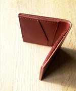 Load image into Gallery viewer, Personalised Handmade Leather Wallet - Tan
