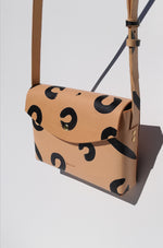 Load image into Gallery viewer, Handmade Leather Stitchless Satchel Shoulder Bag - Leopard
