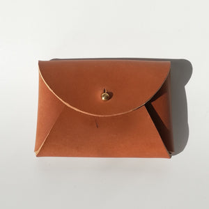 Handmade Leather Personalised Card Purse/Wallet