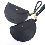 Load image into Gallery viewer, Handmade Leather Mini Moon Purse
