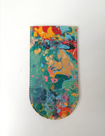 Load image into Gallery viewer, Handmade Marbled Leather Glasses Case
