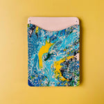 Load image into Gallery viewer, Leather Marbled Card Holder
