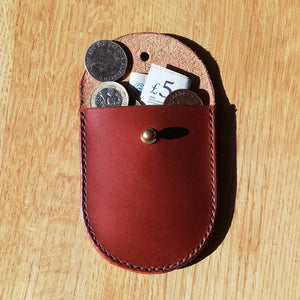 Handmade Leather Coin Pouch
